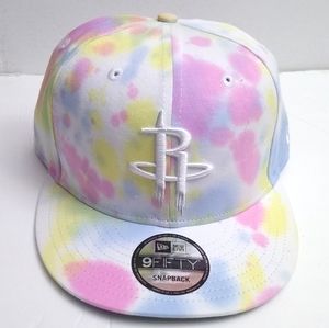 New Era Houston Rockets NBA Tie-Dye Snapbac…